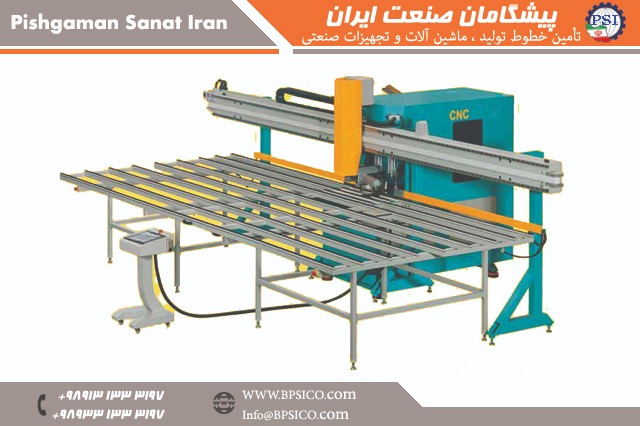 خط توليد درب و پنجره UPVC